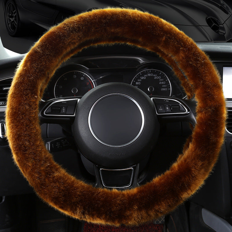 Steering wheel cover