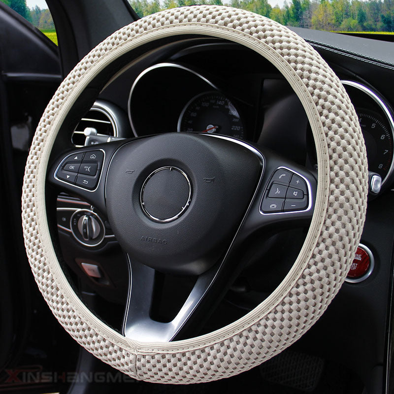 Steering wheel cover