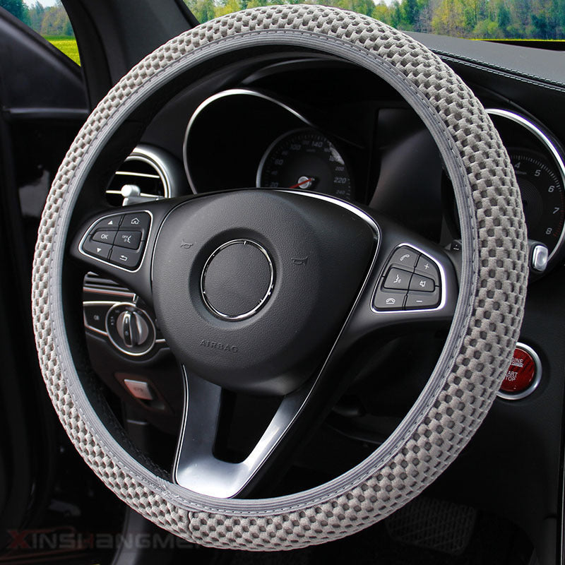 Steering wheel cover