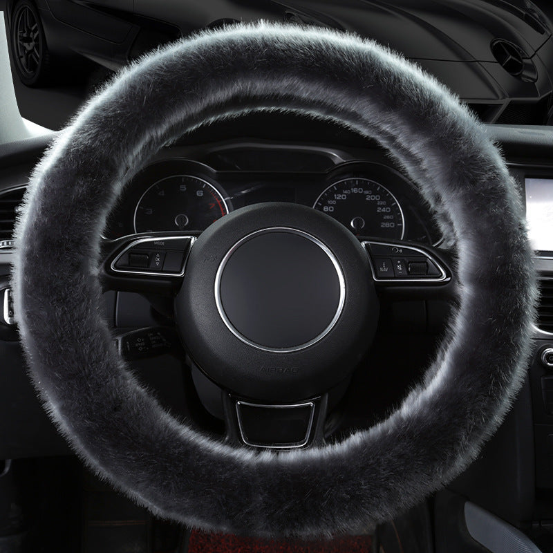 Steering wheel cover