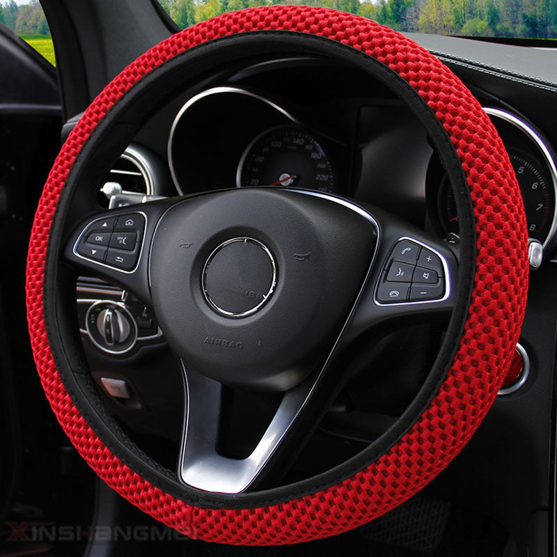 Steering wheel cover
