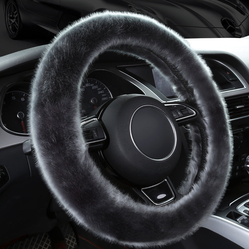 Steering wheel cover