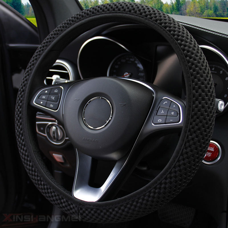 Steering wheel cover